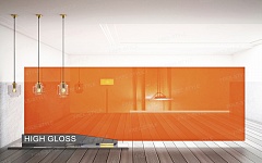Панель High Gloss 10 мм Оранжевая 76564