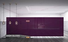 Панель High Gloss 10 мм Фиолетовая 77024